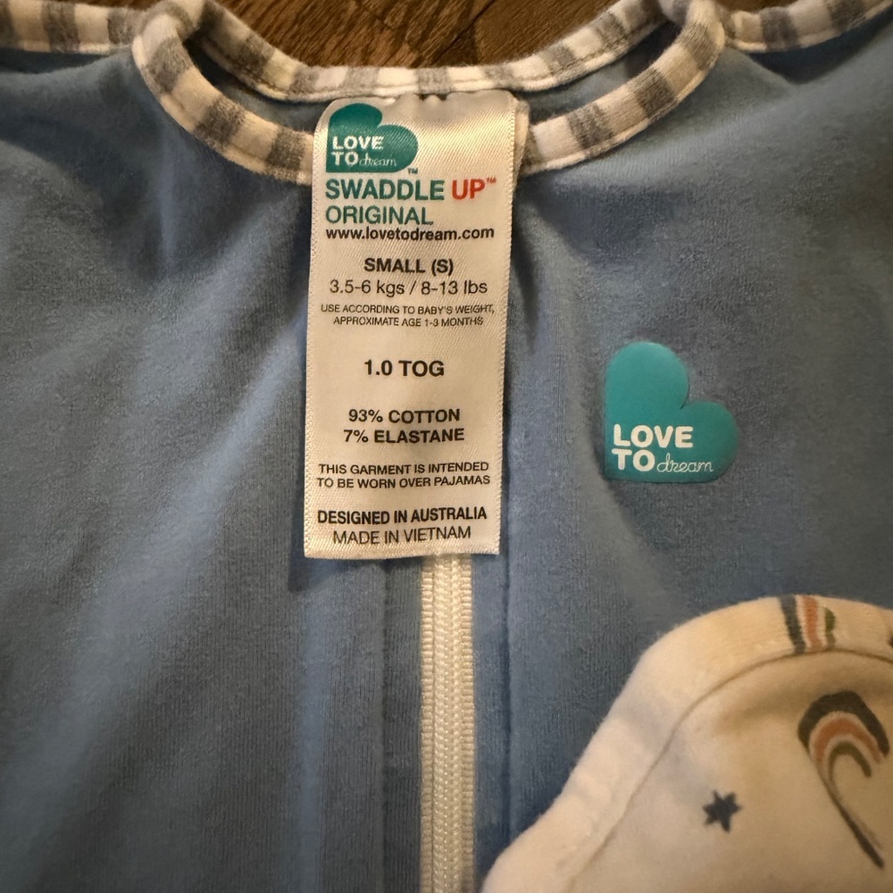 Love to Dream Swaddles, 8-13lbs (size small) x3 - Picture 6 of 7